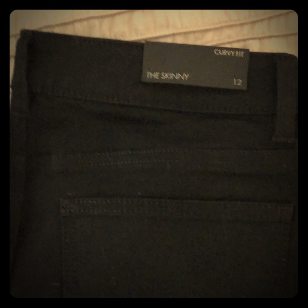 Ann Taylor Curvy Fit The Skinny Denim Pant